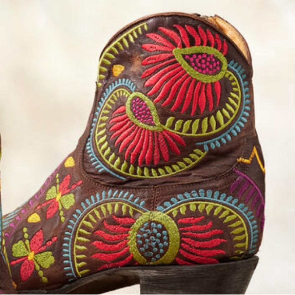 Old Gringo Andes Flora Tiegan Short Boots. New in box! - Picture 7 of 11